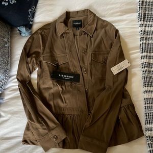 Liverpool Peplum Jacket, Small